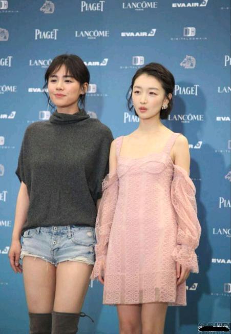女星同台脸对比不可怕,最可怕的是腿对比