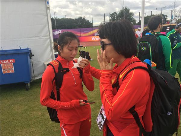 冬日娜逼哭接力队美女:她为全运会竟放弃国家队合练