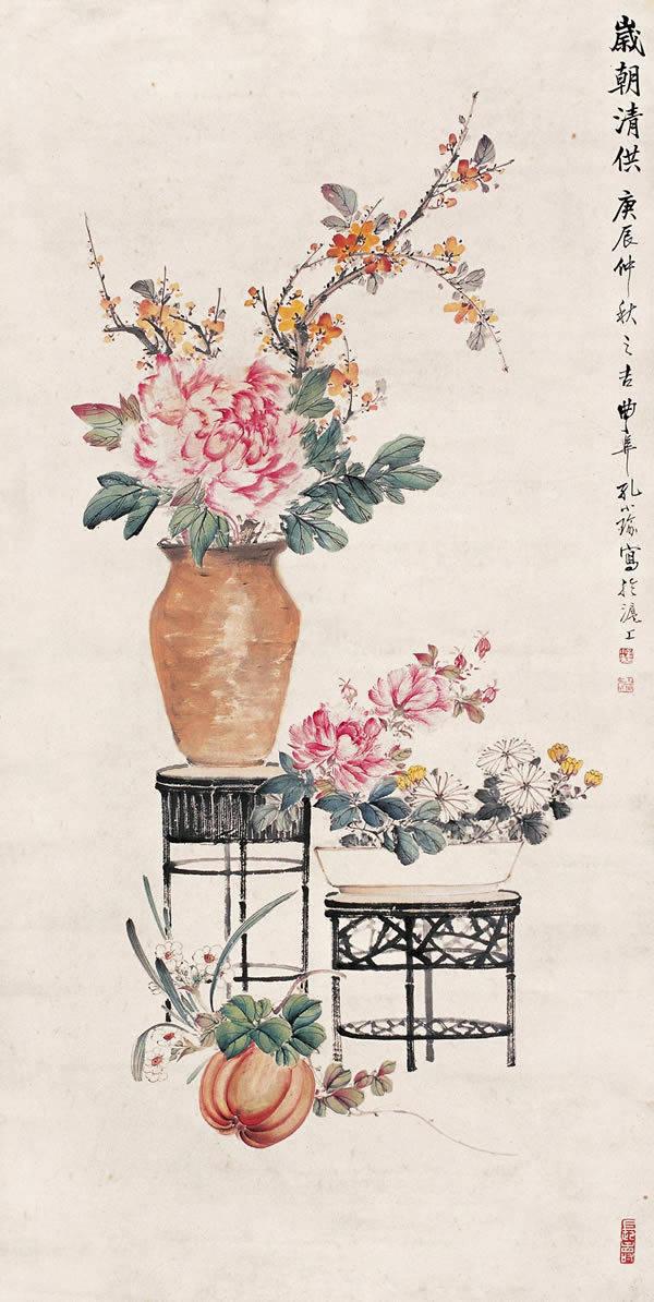 你知道什么是博古画吗？推荐几幅绝世的博古画欣赏|博古|器物|博古图_新浪新闻