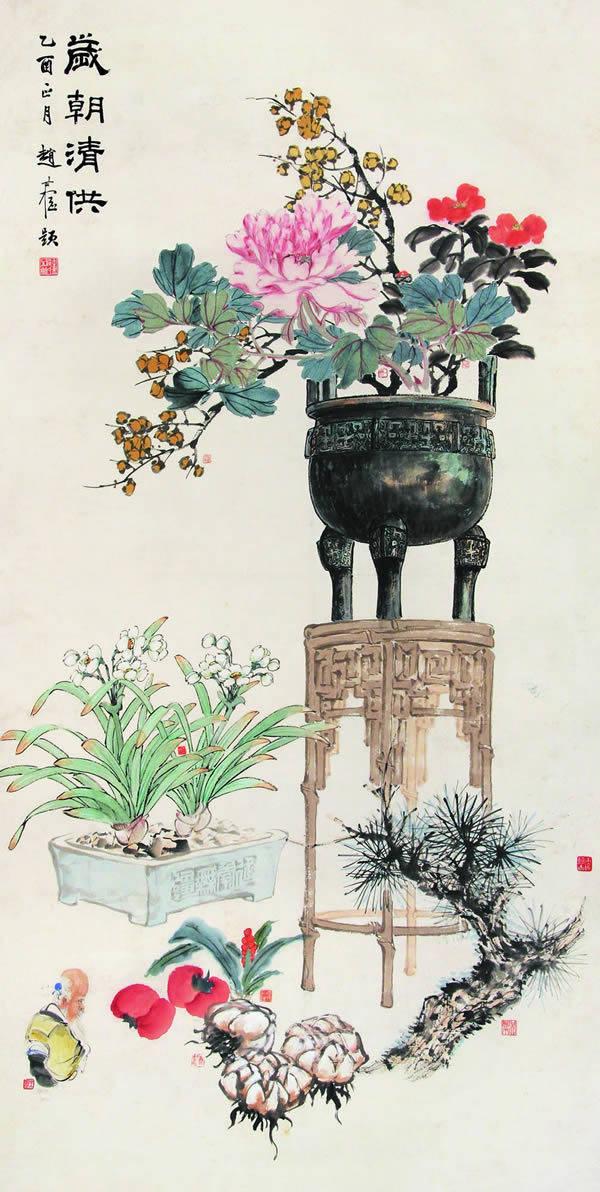 你知道什么是博古画吗？推荐几幅绝世的博古画欣赏|博古|器物|博古图_新浪新闻