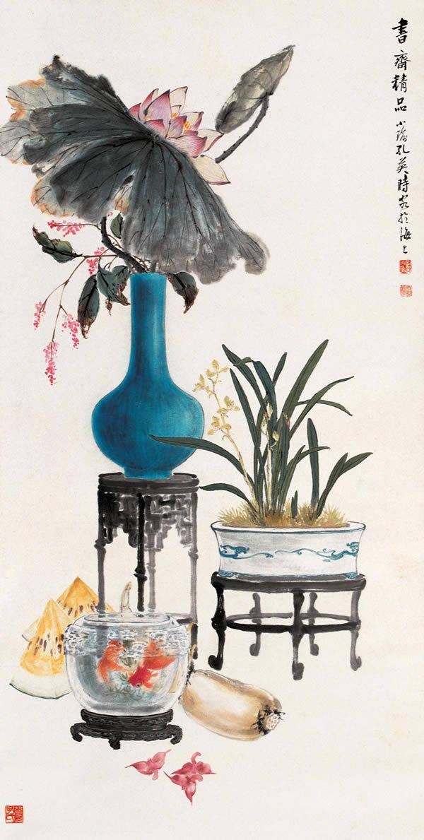 你知道什么是博古画吗？推荐几幅绝世的博古画欣赏|博古|器物|博古图_新浪新闻