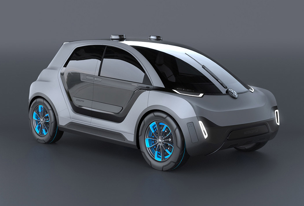 大众interceptor概念车警车也呆萌