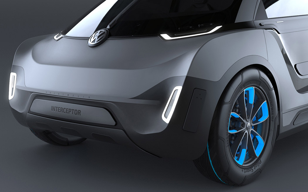 大众interceptor概念车警车也呆萌