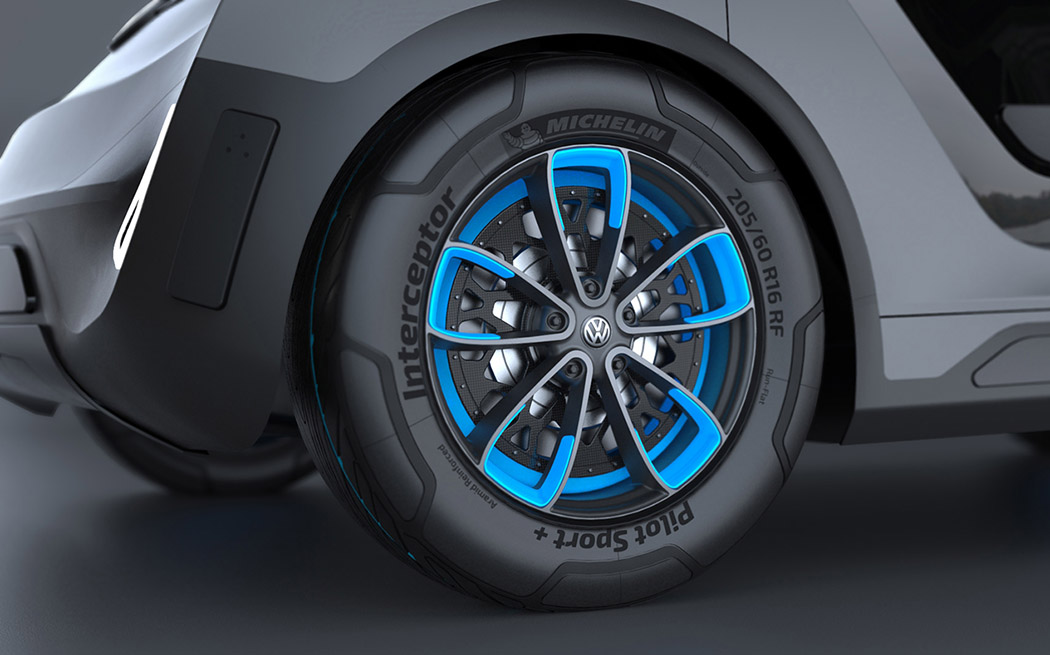 大众interceptor概念车警车也呆萌