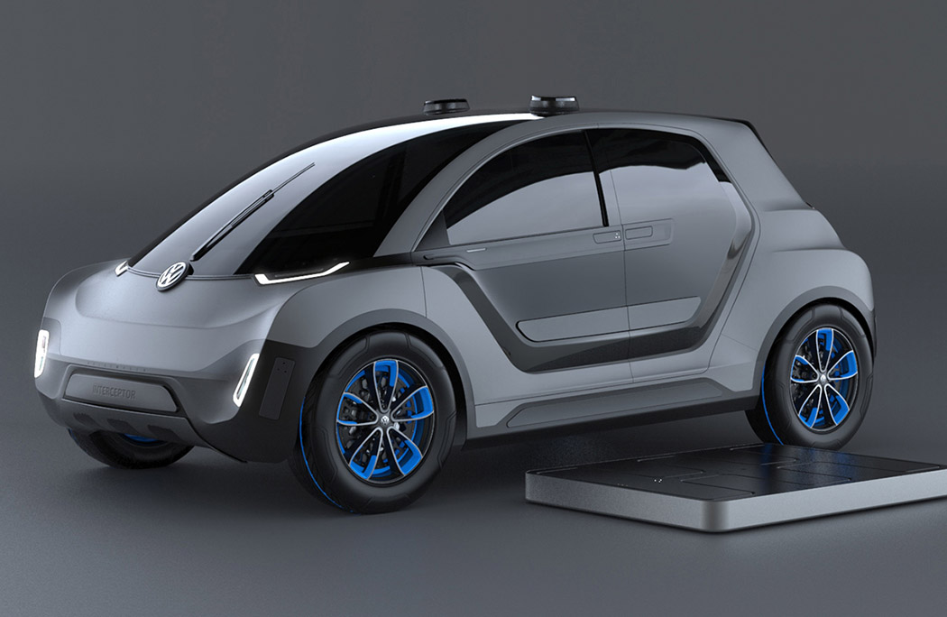 大众interceptor概念车警车也呆萌