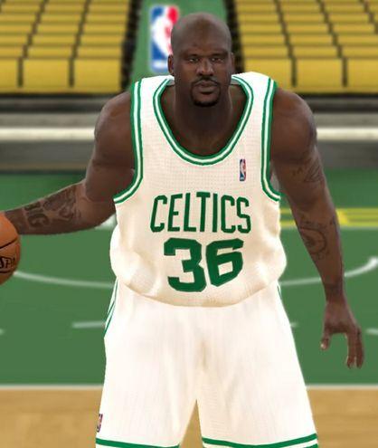 从1997年至今 沙奎尔·奥尼尔在NBA游戏中的