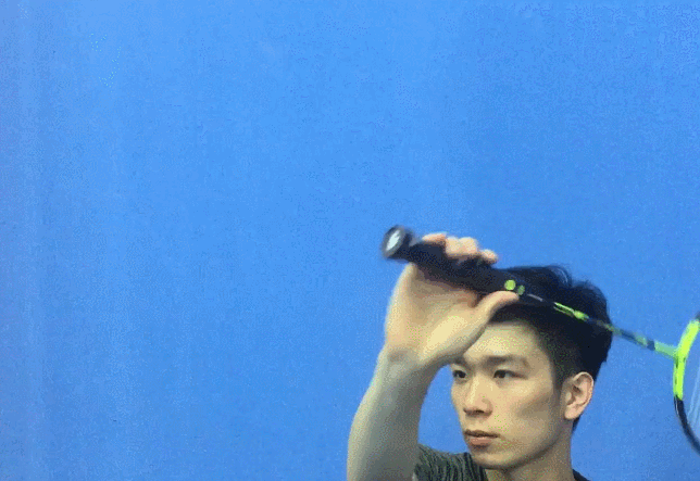 巧发力自训练:反手高远球发力手法