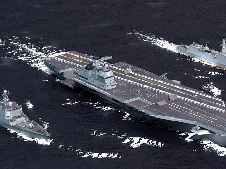 外媒操心中国航母进展:002配属歼31,003直接上歼20