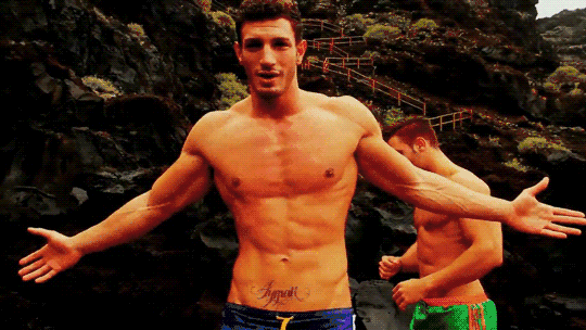 健身GIF：百里挑一的动作，很多男人做不到10分钟！！