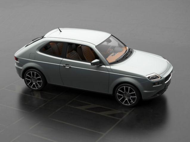 高手在民间 国外一设计师的绝美力作菲亚特127概念车