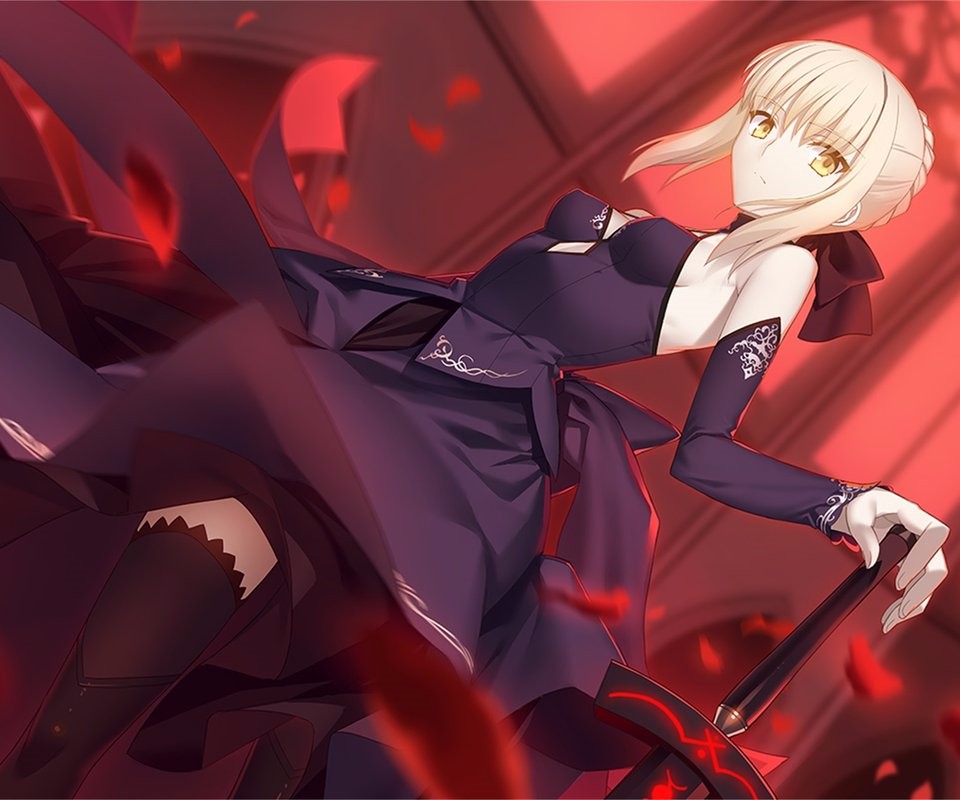 fate系列吾王saber珍藏高清壁纸图集_新浪看点_手机新浪网