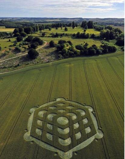 地球上的麦田怪圈是不是外星人的恶作剧