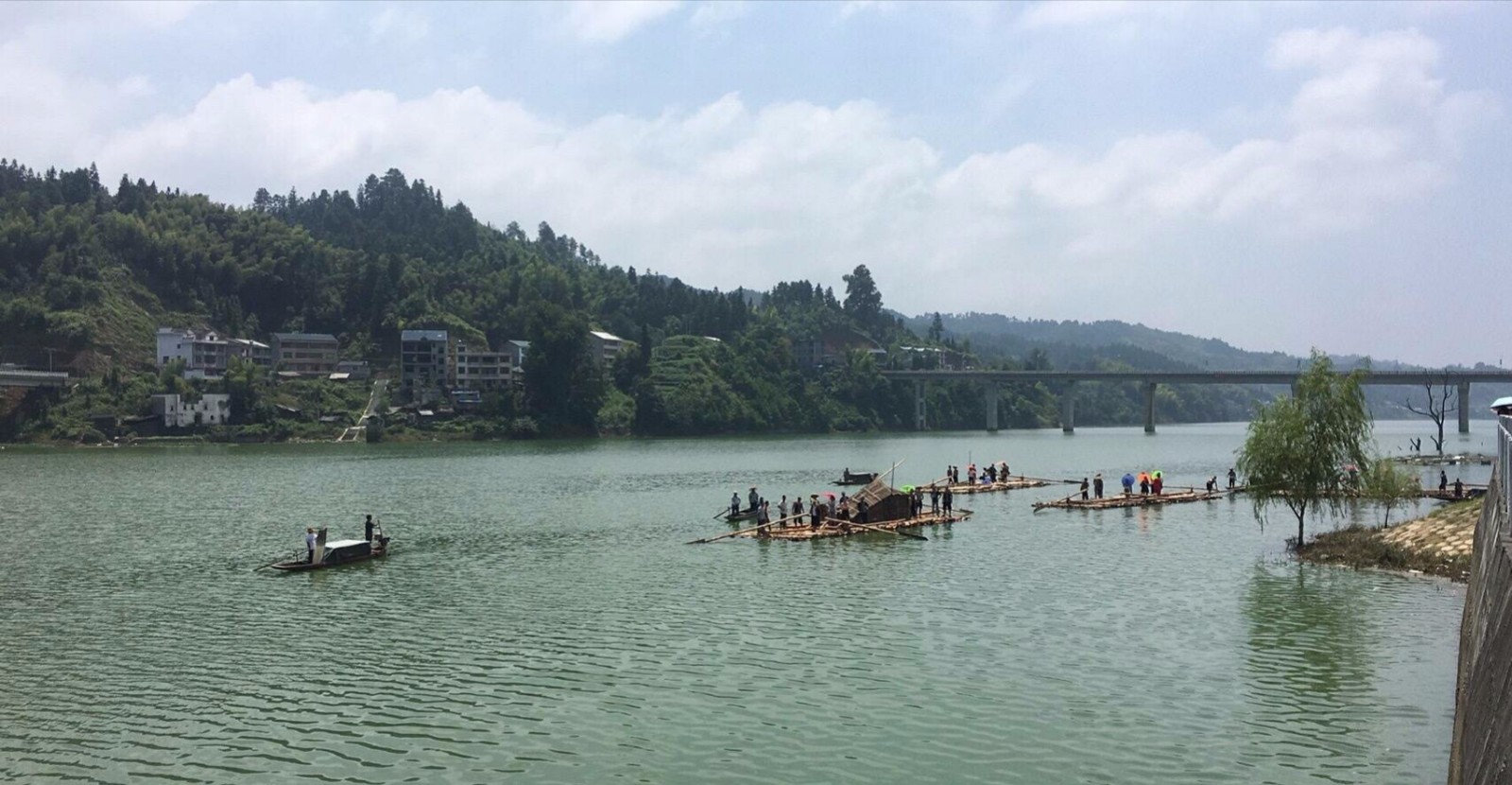 贵州黔东南天柱三门塘七夕赶歌场