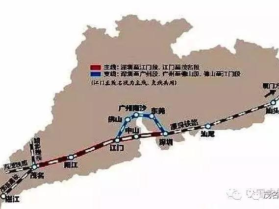 深茂铁路深圳至江门段开始环评