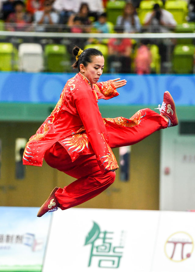 女子太极拳太极剑全能:于萌萌夺冠