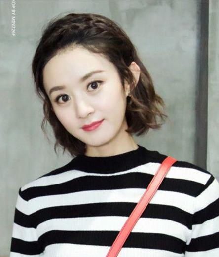 七夕浪漫约会 赵丽颖萌萌哒小卷发帮你招桃花