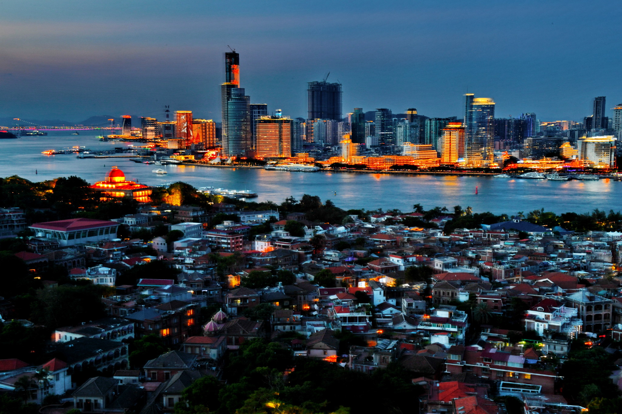 厦门夜色美如画