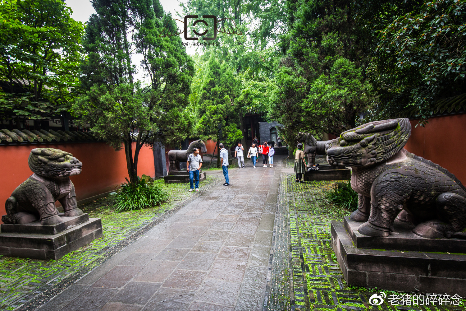 枭雄之姿,巴蜀行之汉昭烈之陵.