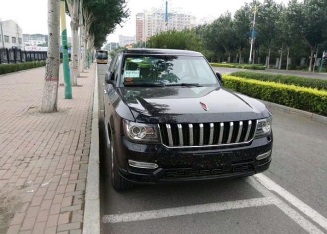红旗SUV新旗舰实车！百万级战路虎4.0T超国际水准