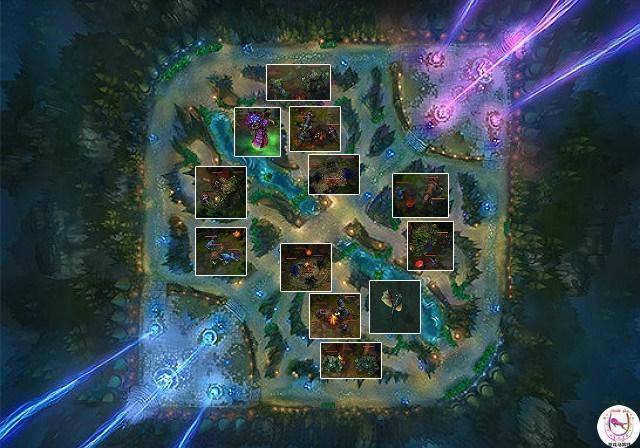 lol6年来的地图变化:那座6臂雕像你还记得吗?