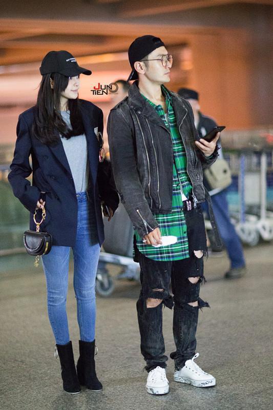 黄晓明大胆尝试韩国穿衣风格,被李易峰气质给碾压