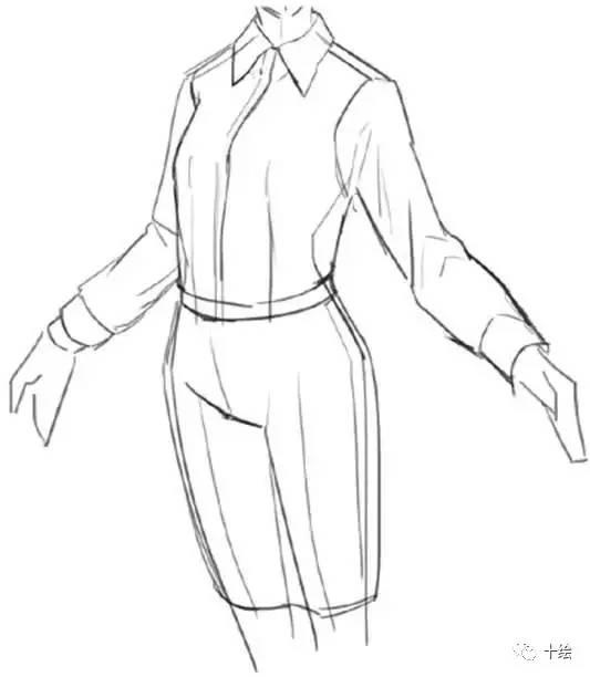 衬衫侧面画法 - 实验室设备网