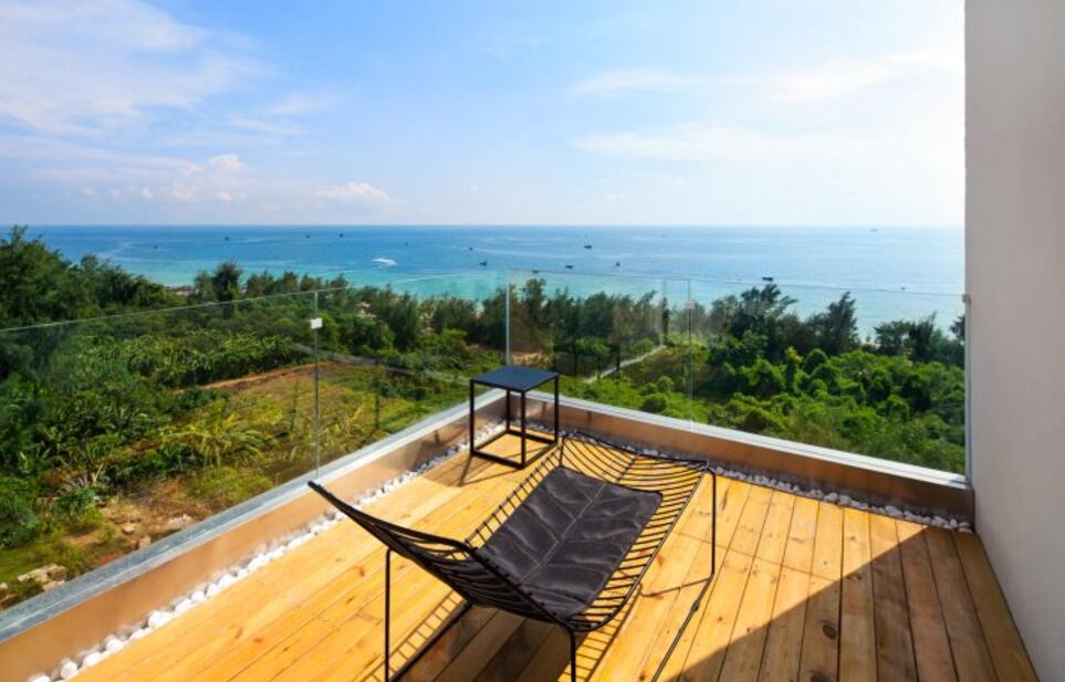 北海涠洲岛最美民宿之一的地方一座白房子里做白日梦