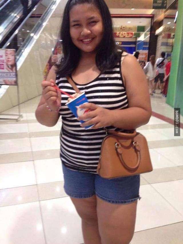 曾经胖到抬不起头,一年不吃米饭蜕变成微笑女神