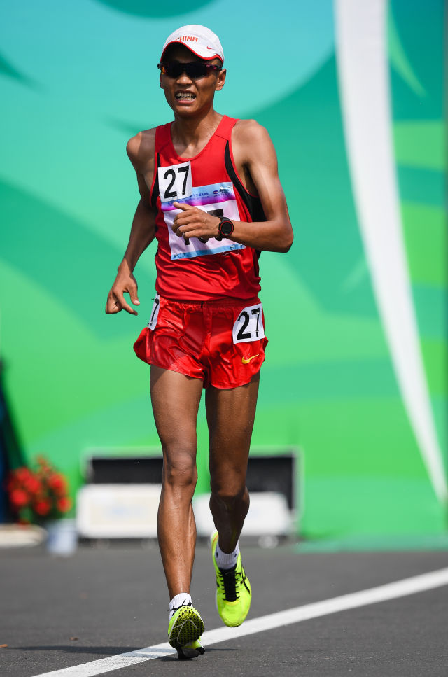 男子50公里竞走个人赛:内蒙古选手徐发光夺冠