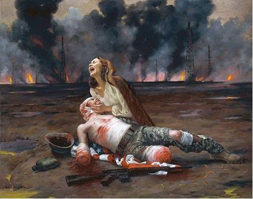 战斗力强的苏联女兵穿裙子,被俘虏后被折磨对待