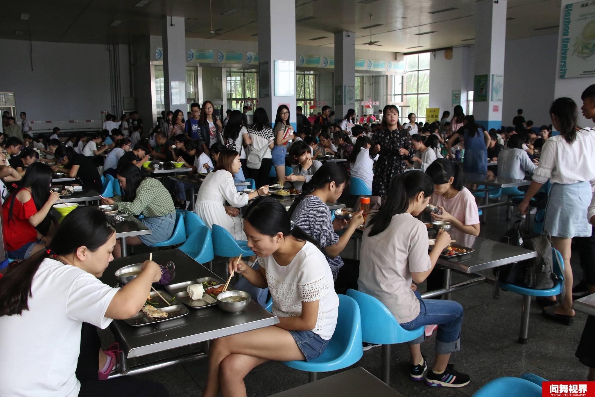 實拍大學食堂菜品 新生吐槽價格高味道差