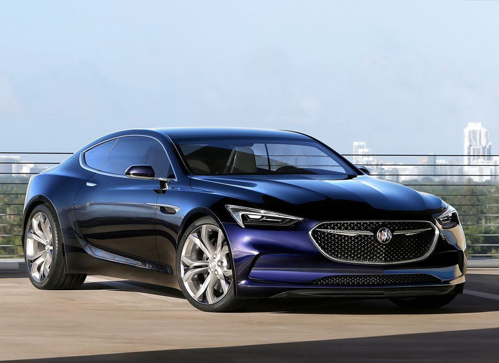 别克avista豪华双门轿跑,动感与科技融为一体!