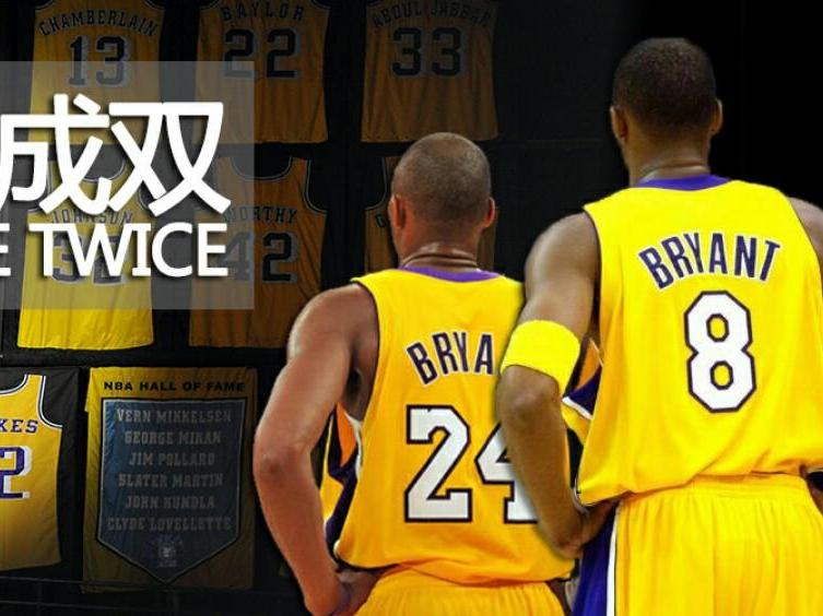 8号狂砍16866分,24号怒揽16777分,科比好事成双!