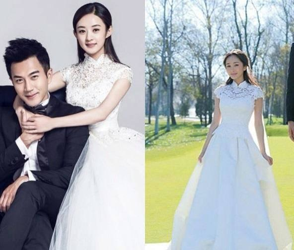 杨幂赵丽颖7次撞衫相差一岁气质却相差这么大