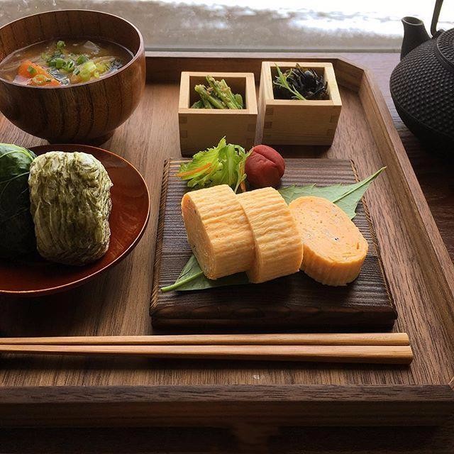 这样的日式早餐,看着有食欲不?