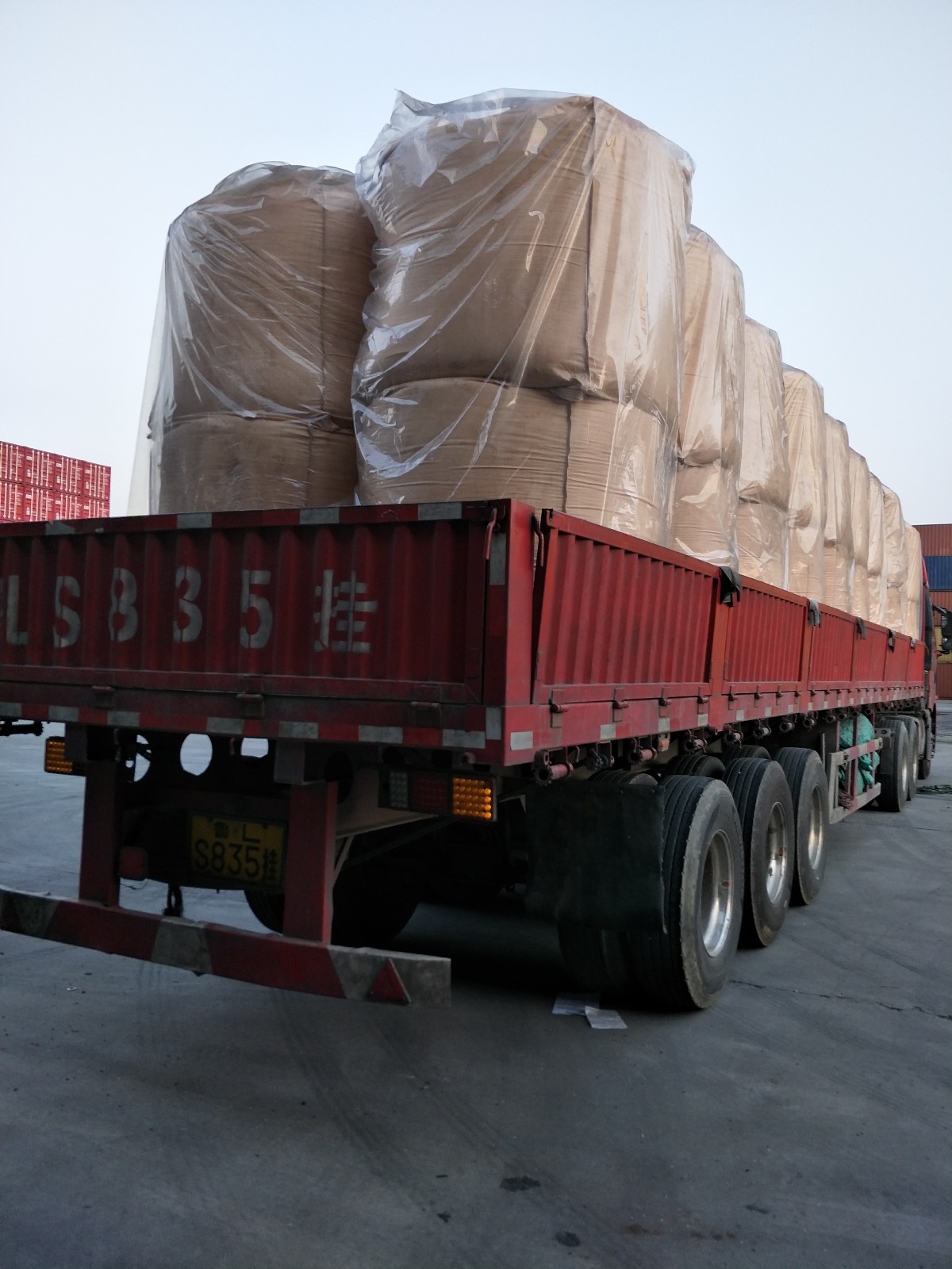 吉运通发运货物装车防护得当让客户放心