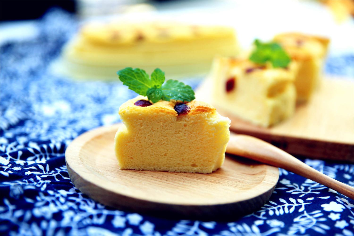 蔓越莓酸奶蛋糕, 怎么吃都不会胖.