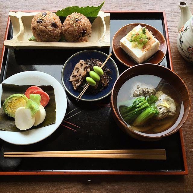 这样的日式早餐,看着有食欲不?