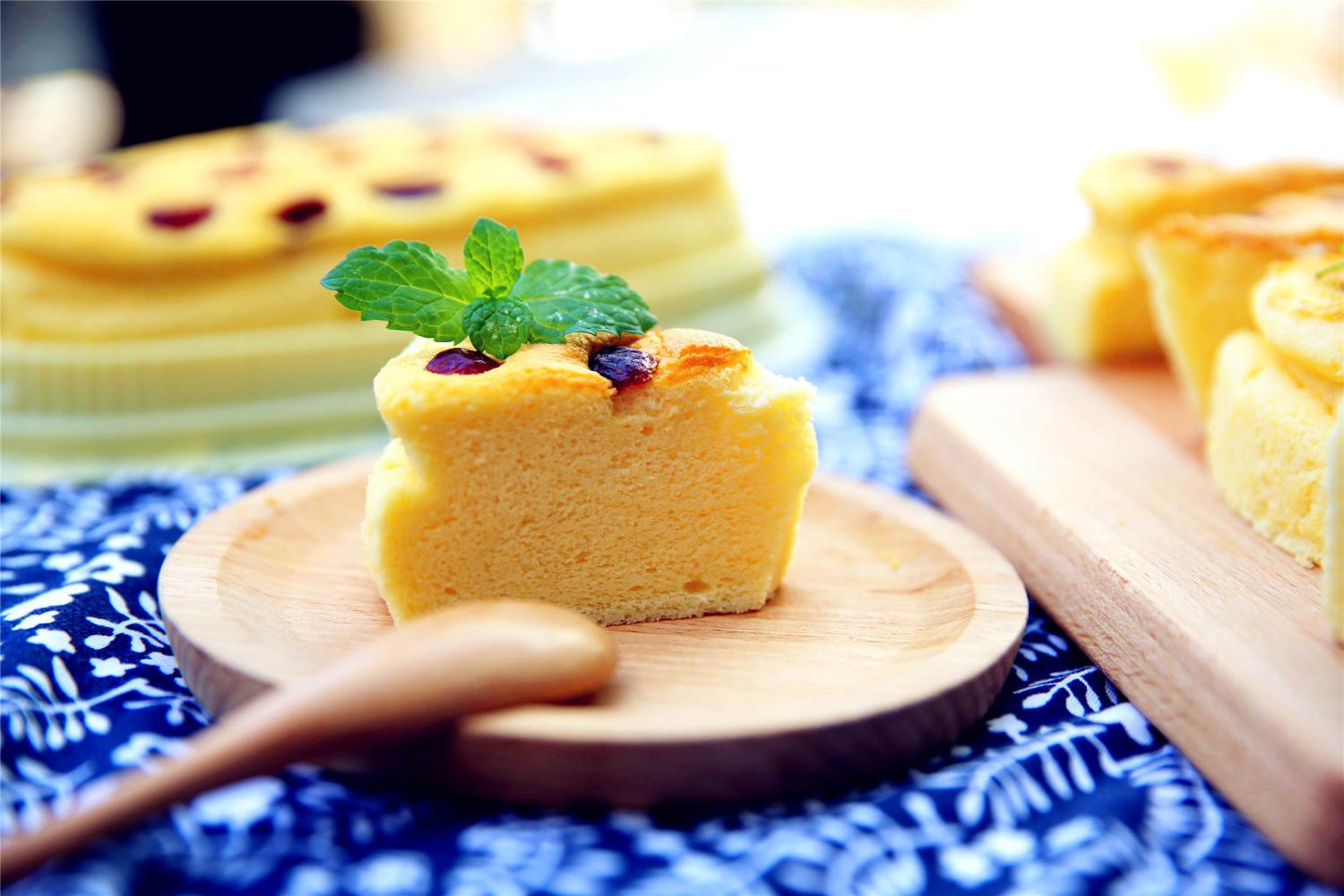 蔓越莓酸奶蛋糕, 怎么吃都不会胖.