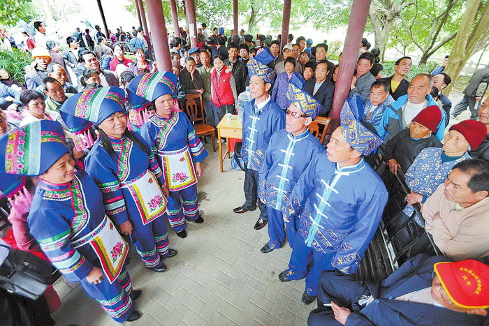十一假期,清远连山山货圩将再现壮族歌圩盛景