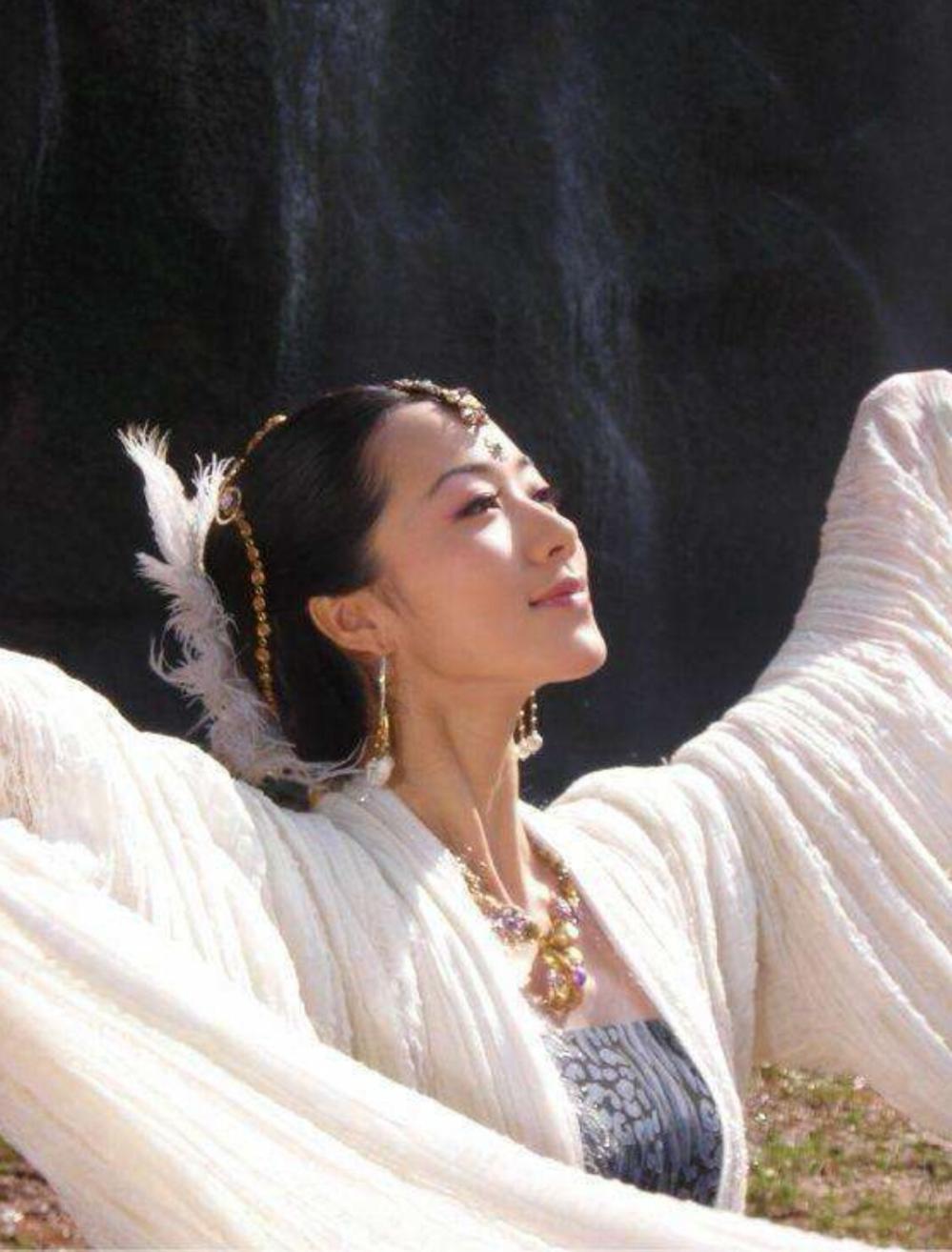 女星们古装跳舞的姿势刘亦菲不愧是神仙姐姐