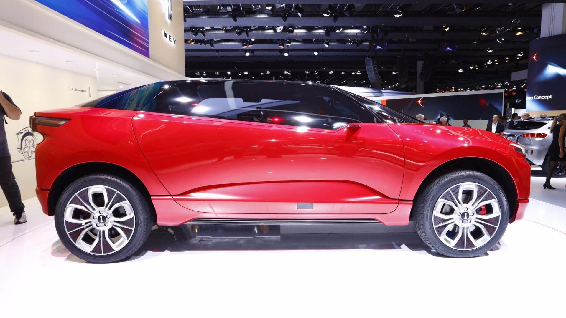 哈弗在法兰克福给国产车长脸,推出鸥翼门电动suv