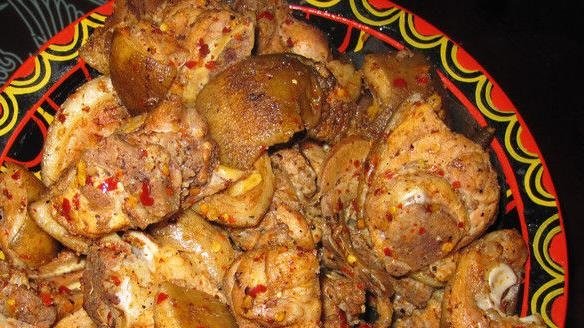 凉山彝族特色坨坨肉