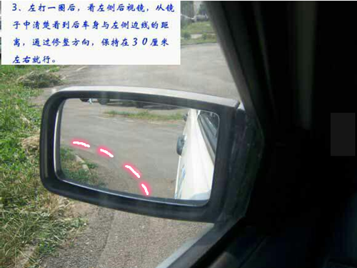 老婆学会这五张图 再也不担心曲线行驶 绝对不会扣分