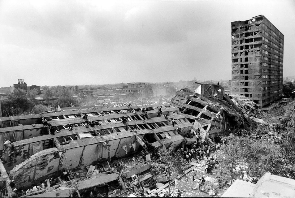 1985年墨西哥城大地震被当地称为最惨的一日