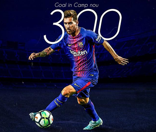 梅西大四喜怒刷n纪录 4场轰9球胜16队c罗怎追