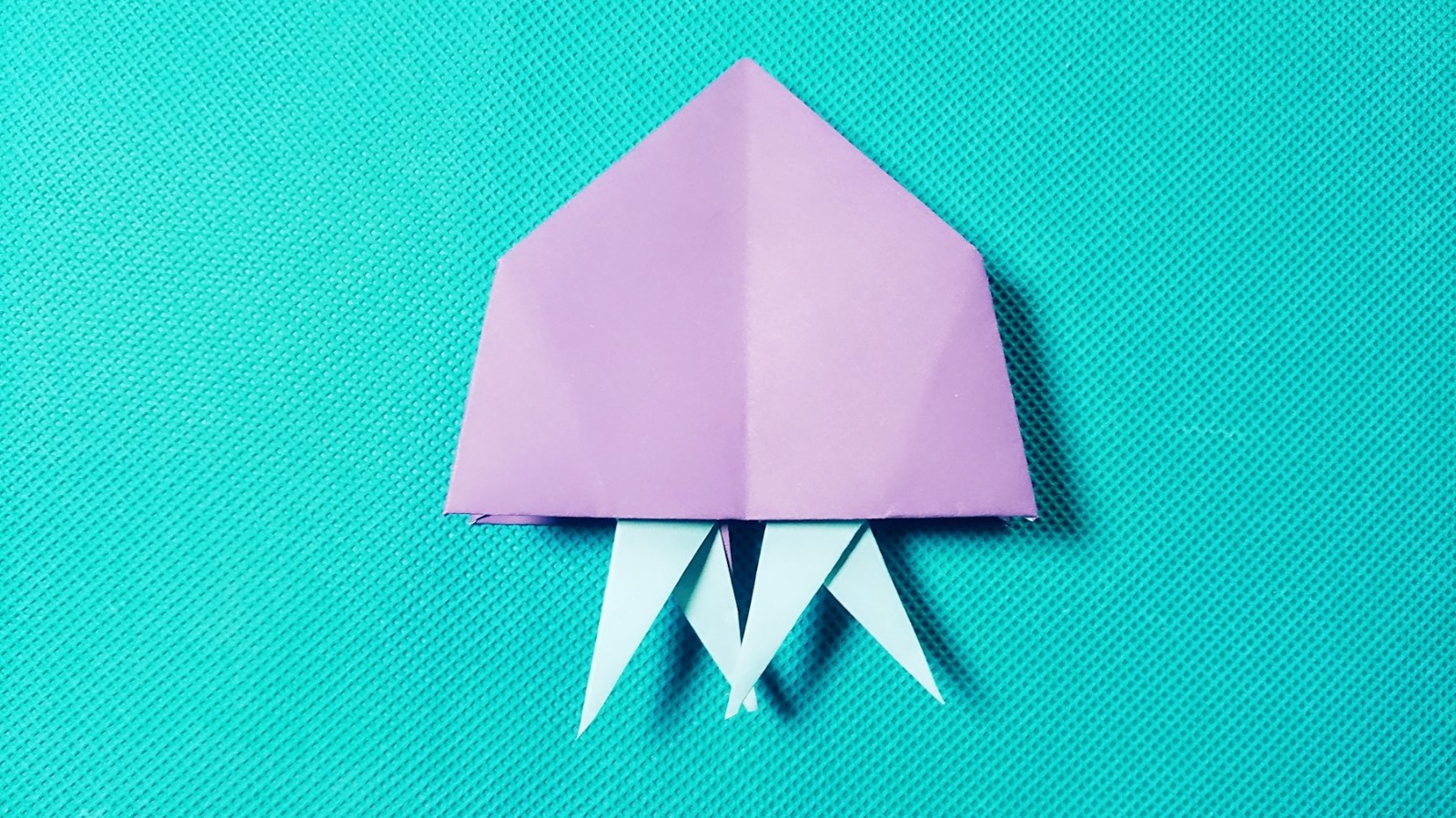 折纸做的海蜇,看看像不像_新浪看点