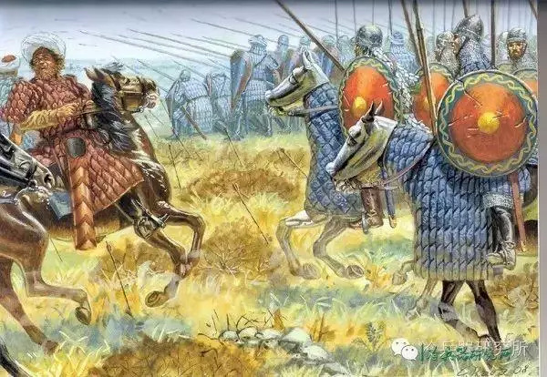 萨珊帝国最强的圣陨骑兵,竟能逼得拜占庭人摆起了罗马龟甲阵?