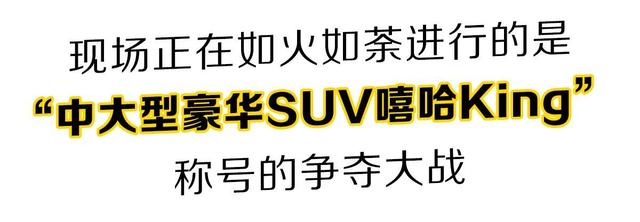 过瘾！互怼过后才发现，原来TA才是中大型SUV中的嘻哈King！