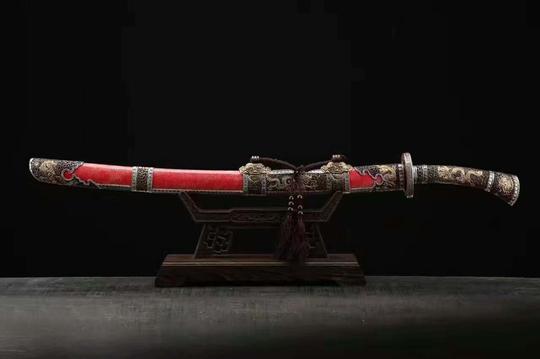 世纪顶级名刃清代乾隆皇帝御用清刀复刻2